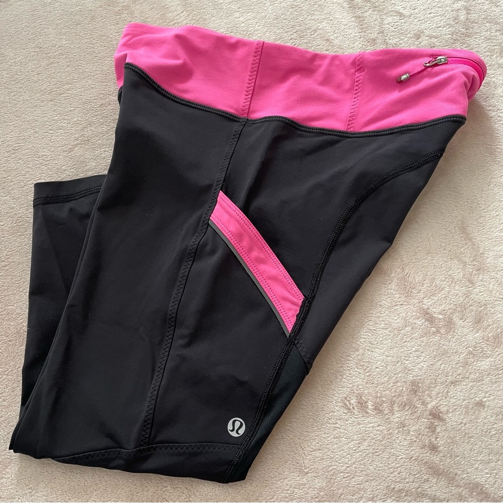 Lululemon crop leggings size 6 - Picture 1 of 11